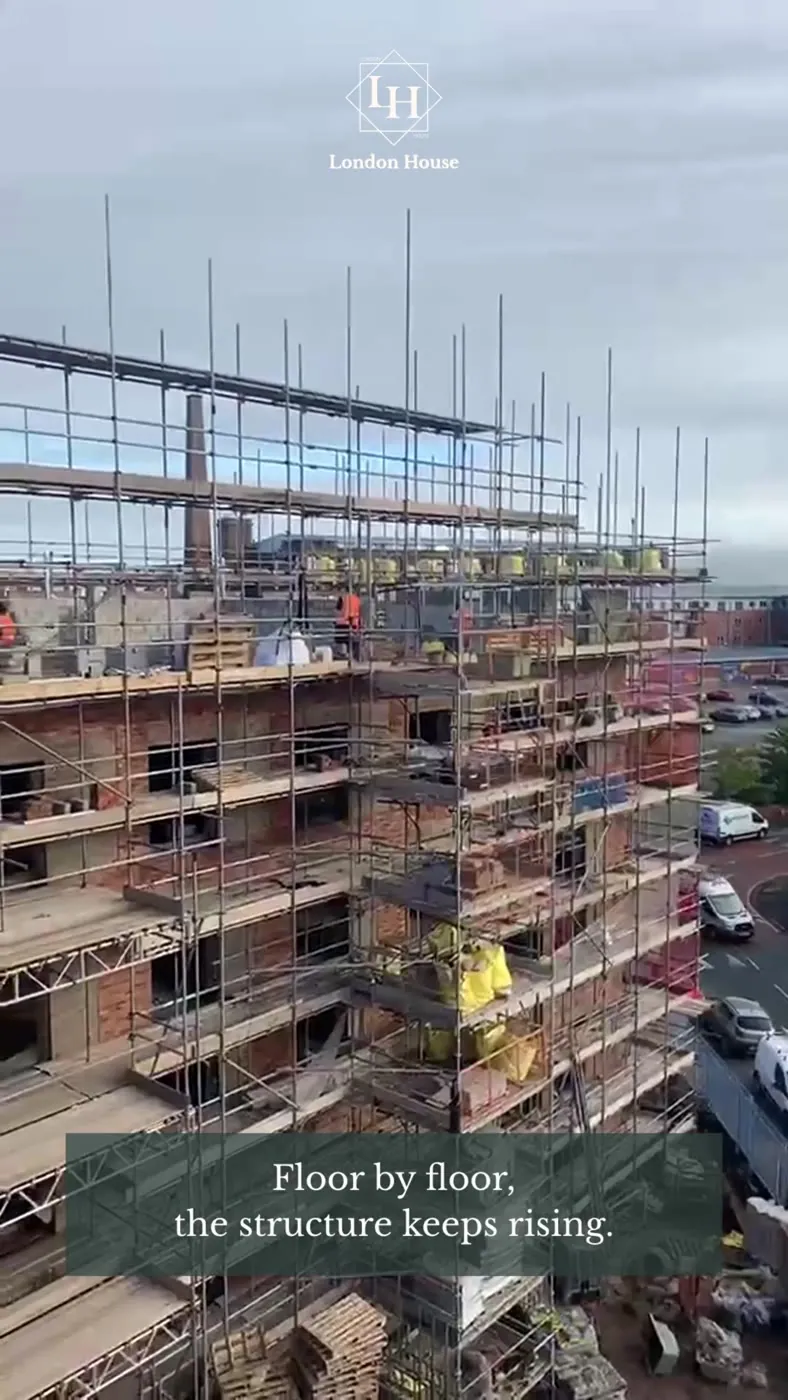 London House construction, September 2026
