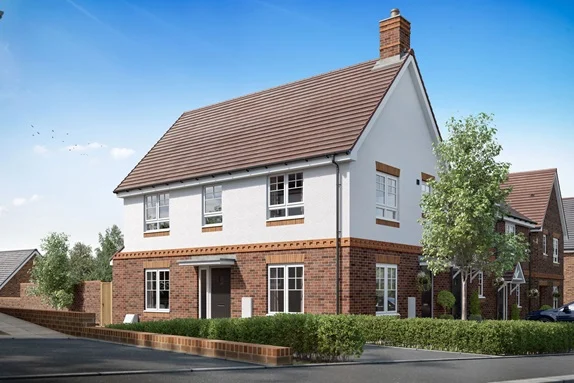 Low cost homes in suburbs of Birmingham