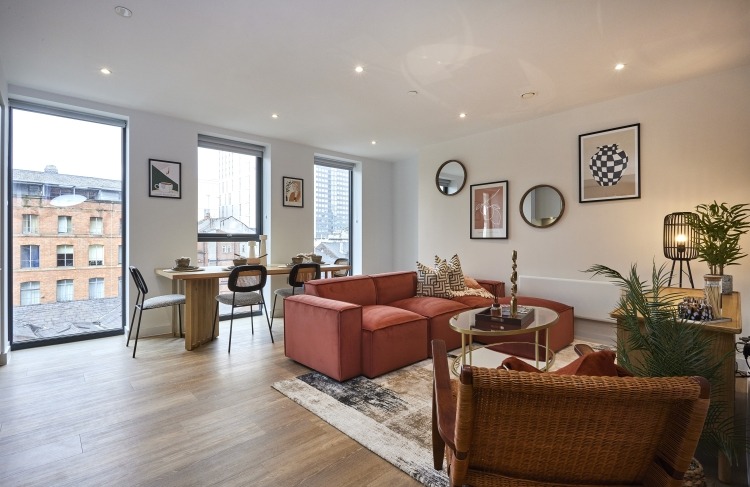 flats for sale near business district in Manchester