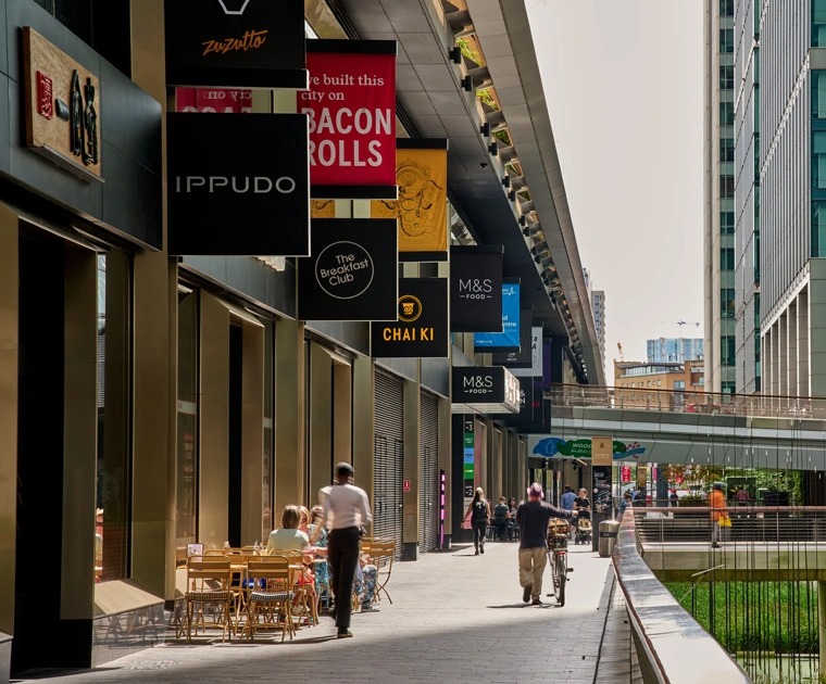 Retail Spaces for Sale in Canary Wharf