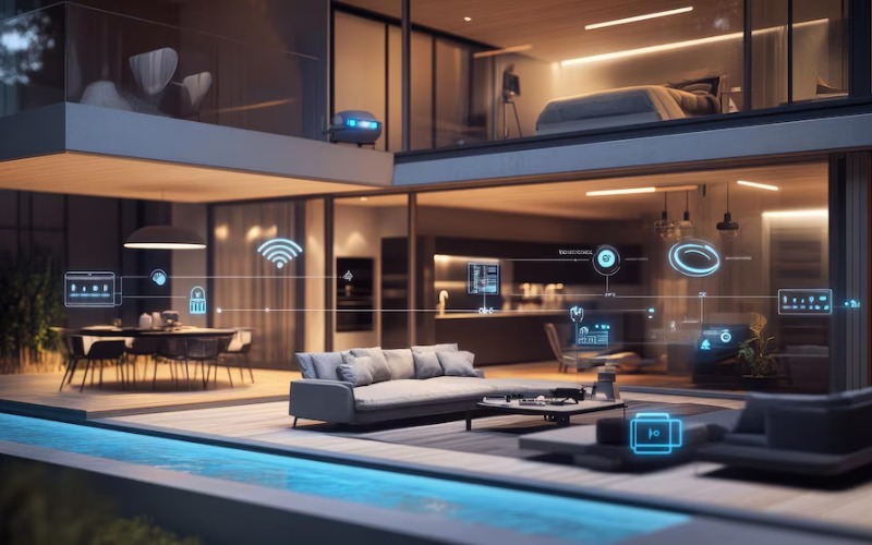 Smart homes with technology in London
